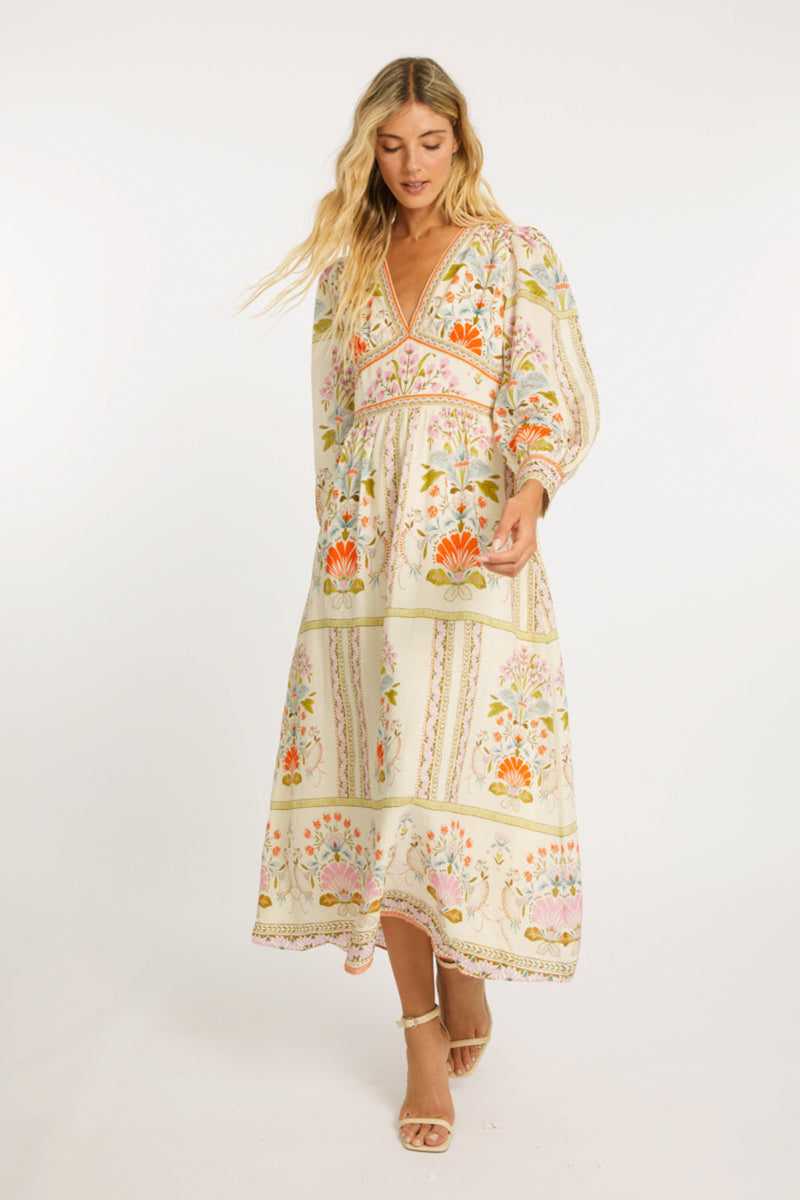 Perle Dress in Vintage Floral