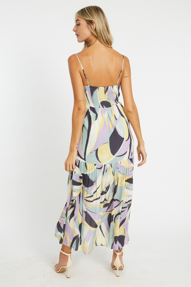 Lavender Isla Dress in Addo Floral Maxi Dress