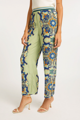 Antique White Max Pant in Wildcat Tapestry Pant