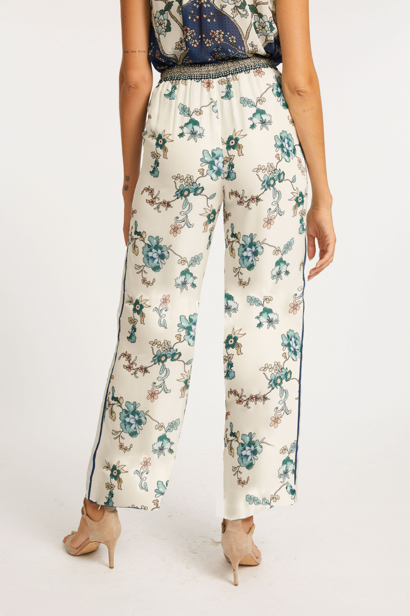 Antique White Max Pant in Cheetah Reflections Pant
