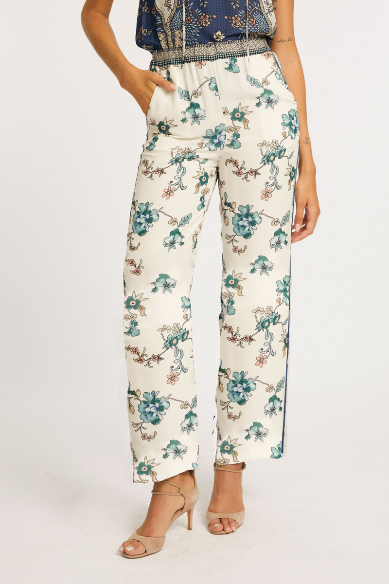 Antique White Max Pant in Cheetah Reflections Pant