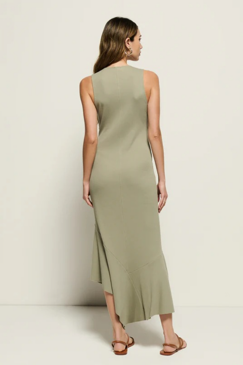 Light Gray Carmel Midi Dress Midi Dress