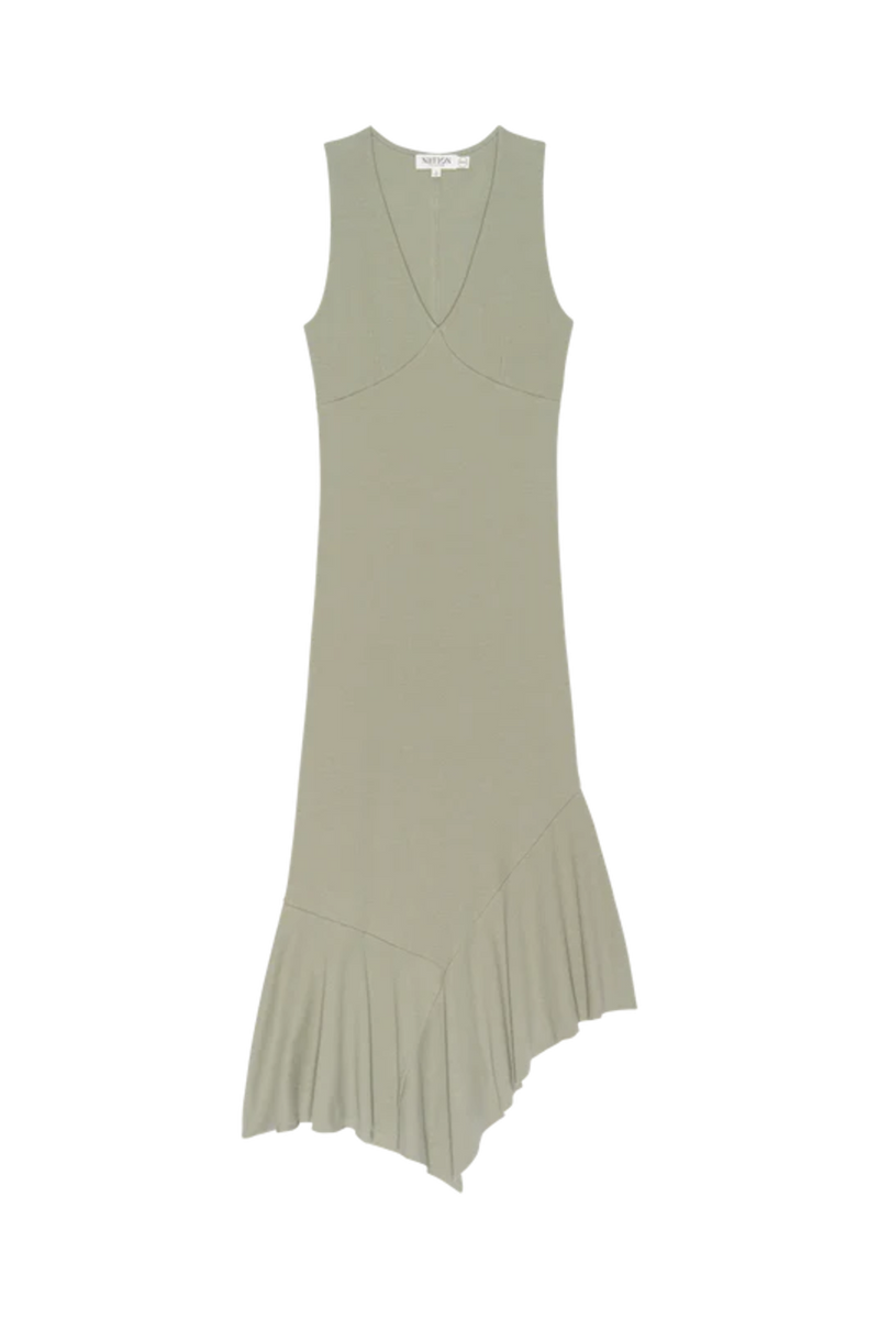 Dark Gray Carmel Midi Dress Midi Dress
