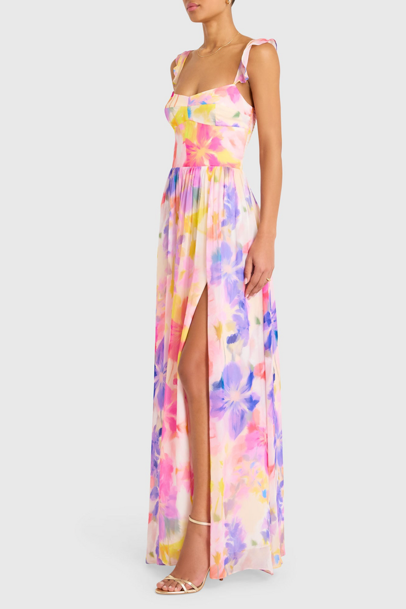 Lavender Terrassa Maxi in Layla Print Maxi Dress