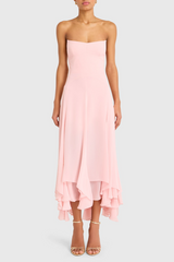 Misty Rose Monterey Dress Midi Dress