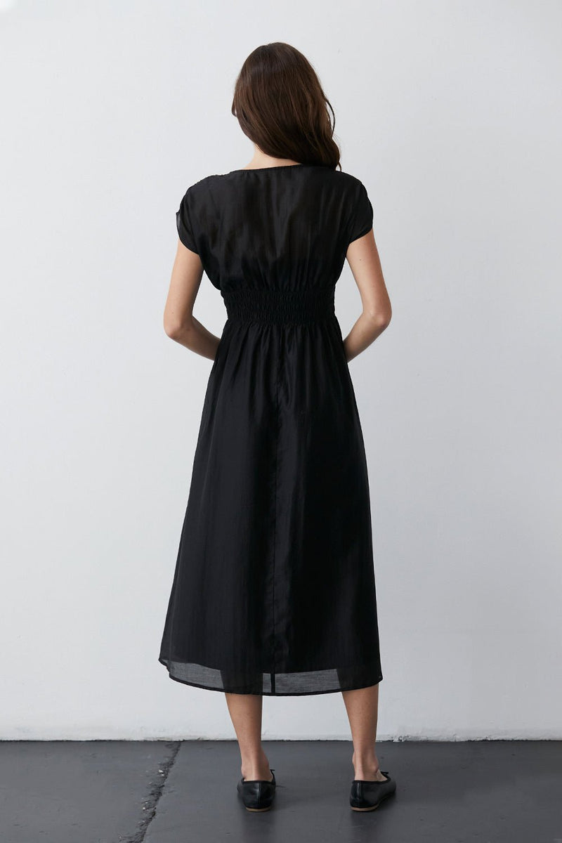 Dark Slate Gray Allison Midi Dress Midi Dress