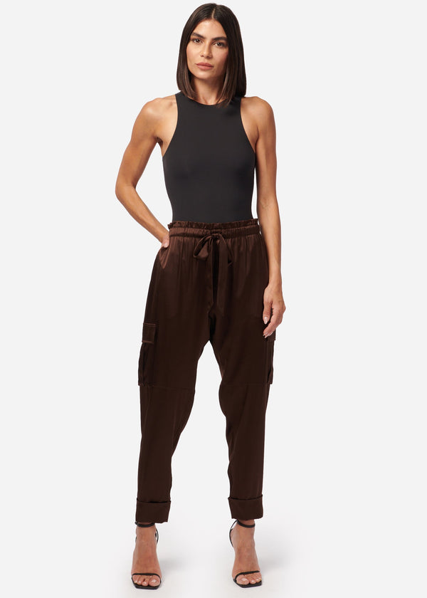 Black Carmen Cargo Pant Pant