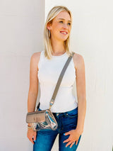 Light Gray Tatum Convertible Bag Handbags