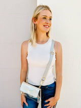 Light Gray Tatum Convertible Bag Handbags