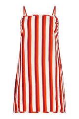Firebrick Carter Dress in Cabana Stripe Mini Dress
