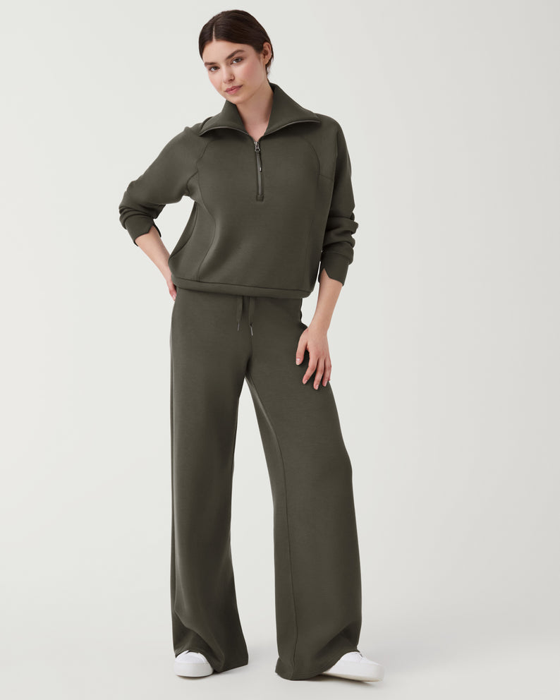 Light Gray AirEssentials Wide Leg Pant Pant