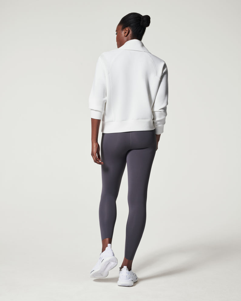 Light Gray Airessentials Half Zip Jacket