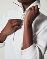 Light Gray Airessentials Half Zip Jacket