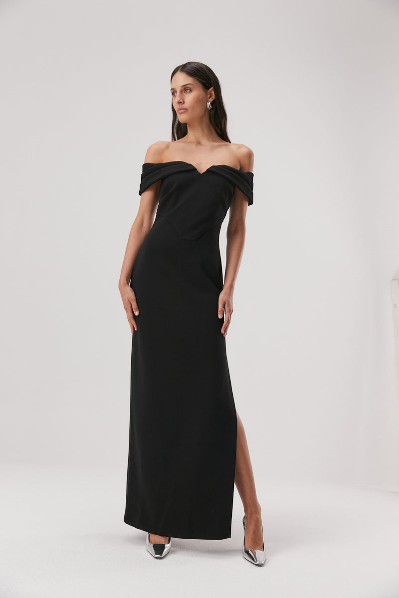 Light Gray Cael | Bodycon Gown Formal Dress