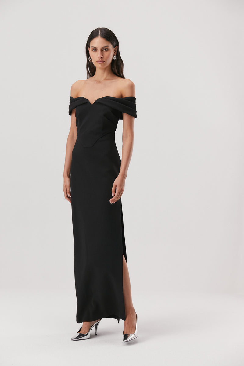 Light Gray Cael | Bodycon Gown Formal Dress