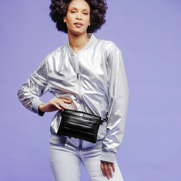 Dark Gray Bum Bag Cross Body