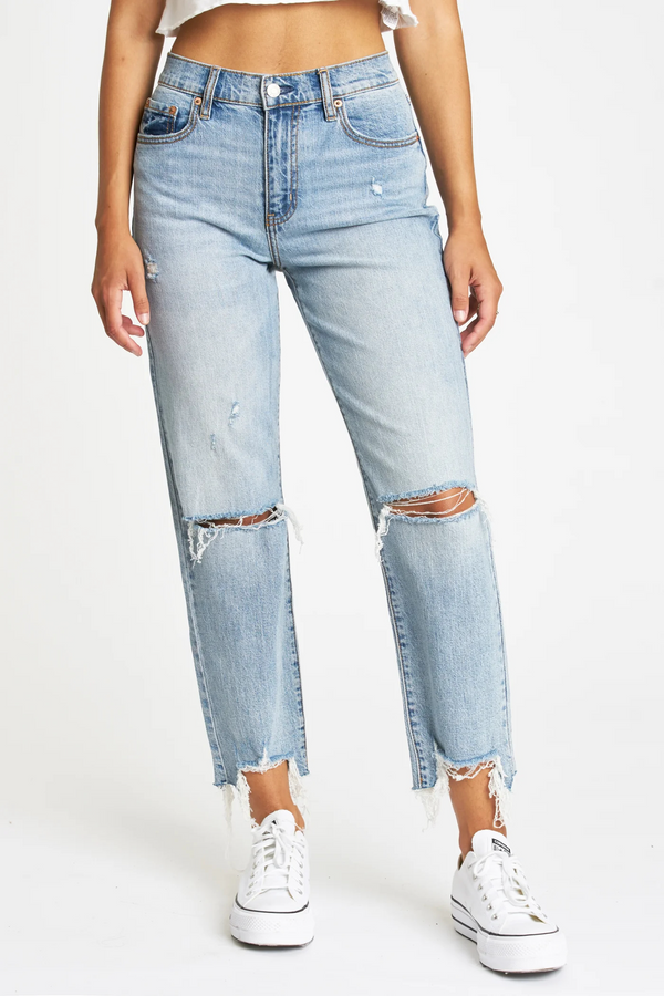 Lavender Straight Up High Rise Straight | Sorry Jeans