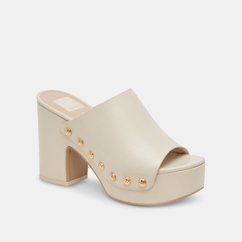 White Smoke Emol Heel heels