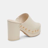 Beige Emol Heel heels