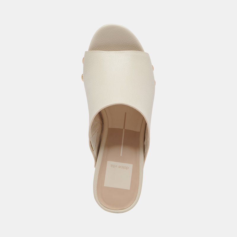 White Smoke Emol Heel heels