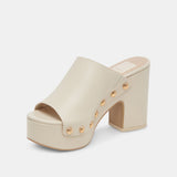 Beige Emol Heel heels