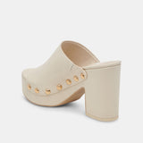Beige Emol Heel heels