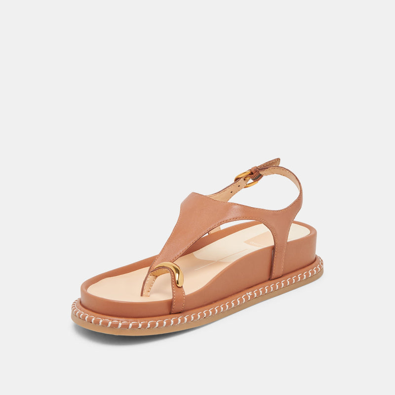 White Smoke Stefan Sandals | Saddle Leather Sandal