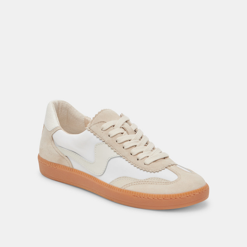 White Smoke Notice Sneaker | Ivory Multi Sneaker