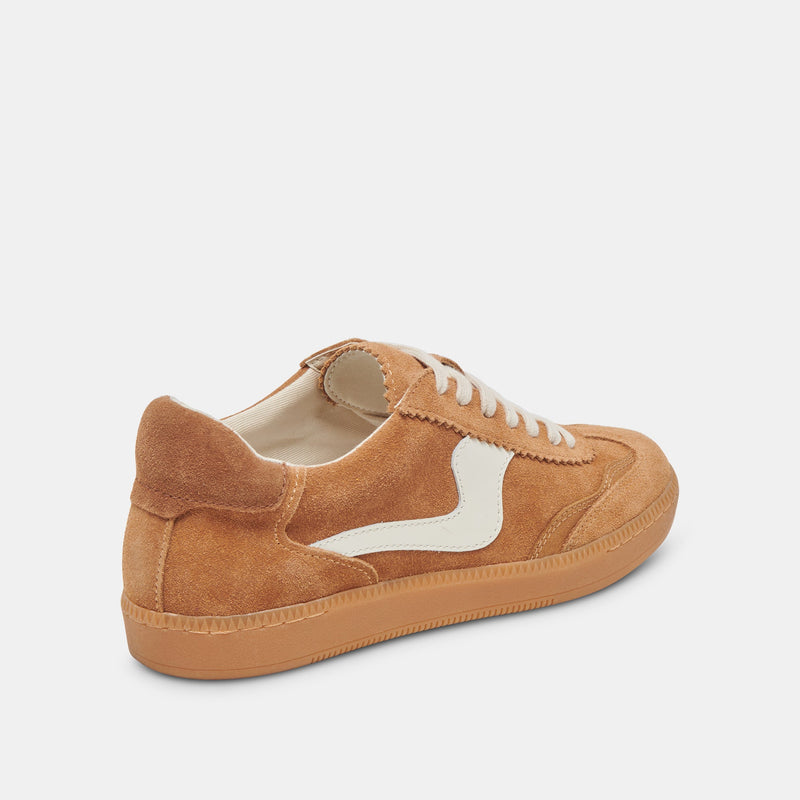 Sienna Notice Sneaker | Brown Suede Sneaker