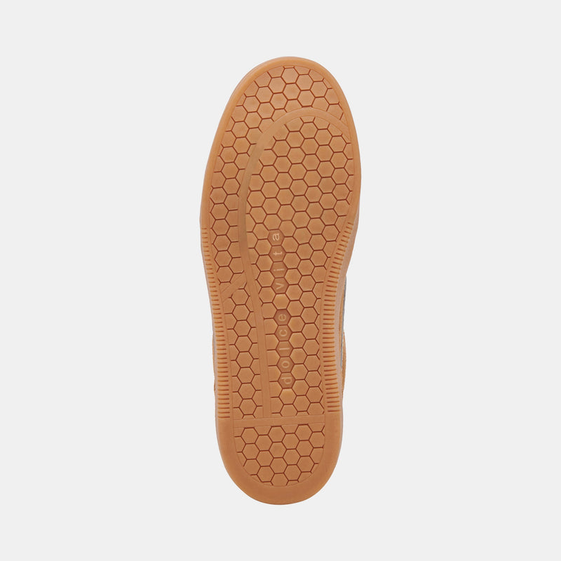 Sienna Notice Sneaker | Brown Suede Sneaker