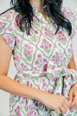 Gray Ellie Dress | Azalea Midi Dress