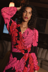 Maroon Bridge Dress Maxi Dress