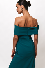 Beige Amoni Dress Midi Dress