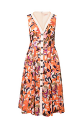 Dark Salmon Indy Dress Midi Dress