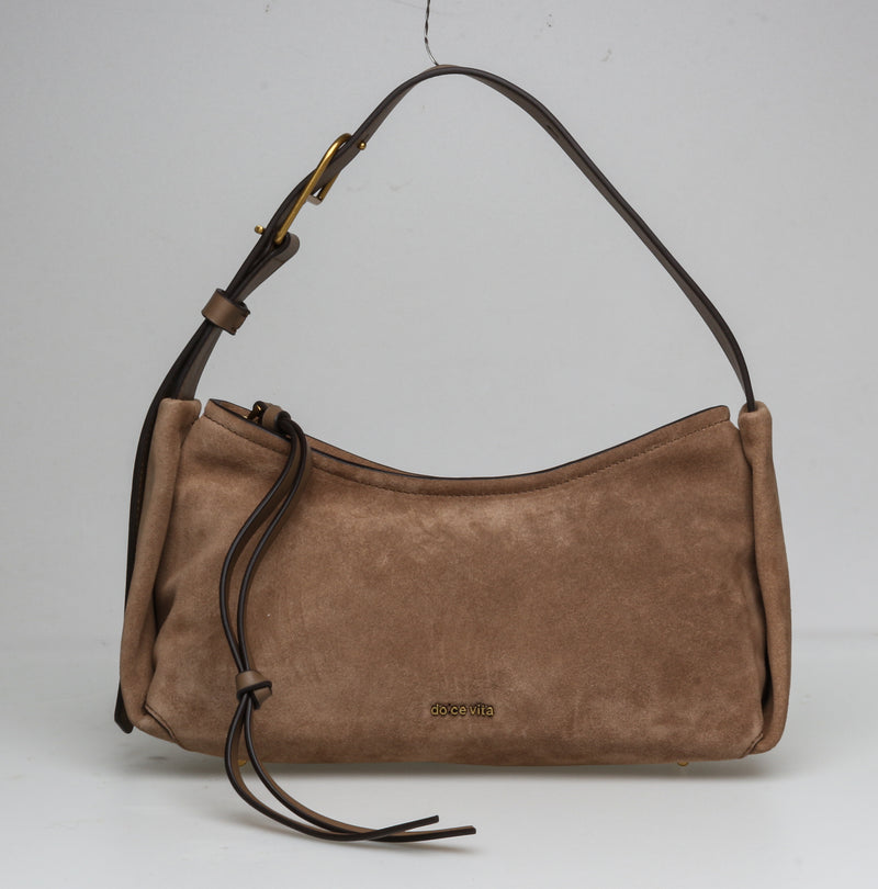 Gray Audri Shoulder Bag Handbags