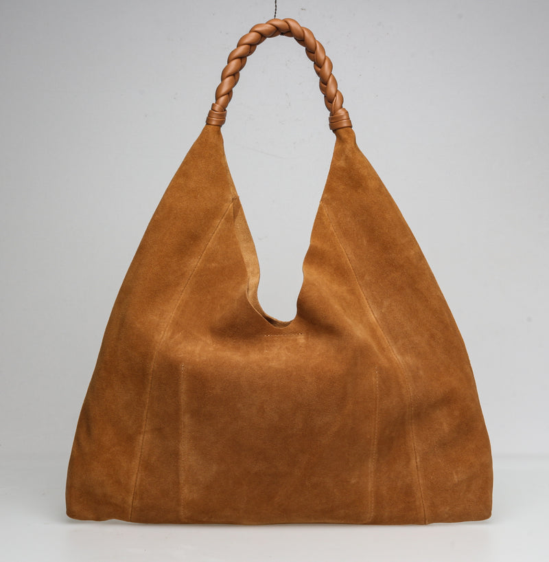 Gray Mia Hobo Bag Handbags