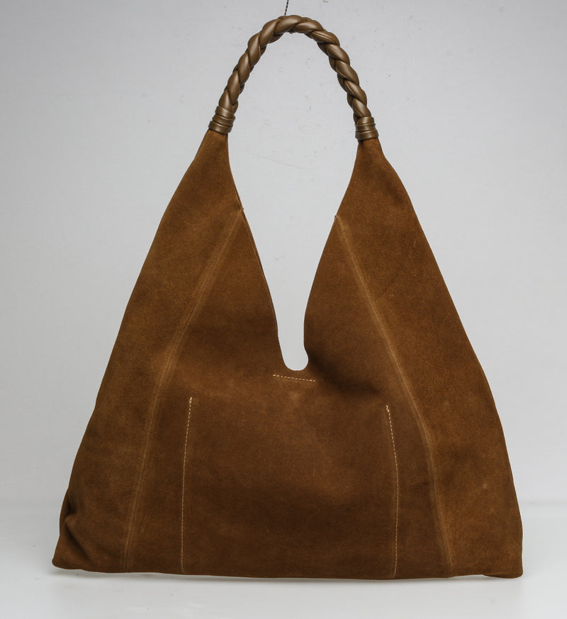 Saddle Brown Mia Hobo Bag Handbags