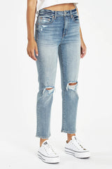 White Smoke Daily Driver High Rise Jeans | Obsessed Jeans