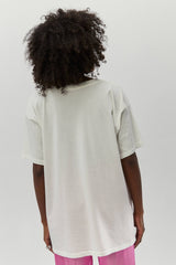 Light Gray Queen Glitter Crest Merch Tee Graphic Tee