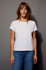 Dim Gray Goldie Boxy Crew Top