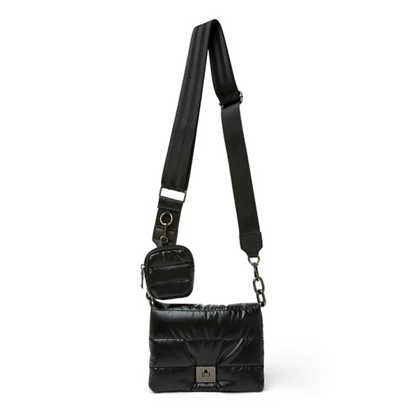 Dark Slate Gray Downtown Crosswalk Crossbody Bag Handbags