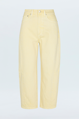 Eli High Rise Arched Leg | Soft Buttercup