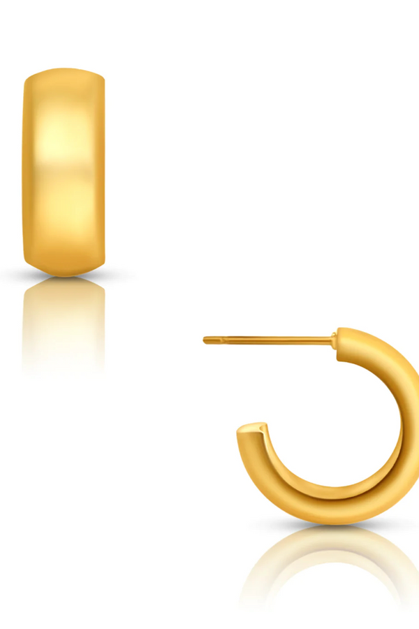 Light Goldenrod Cosa Mini Hoop Earring