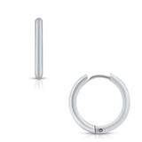 Light Gray Erin Mini Hoop Earring