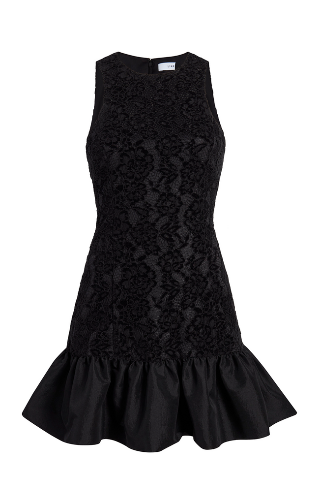 Black Elton Dress Mini Dress