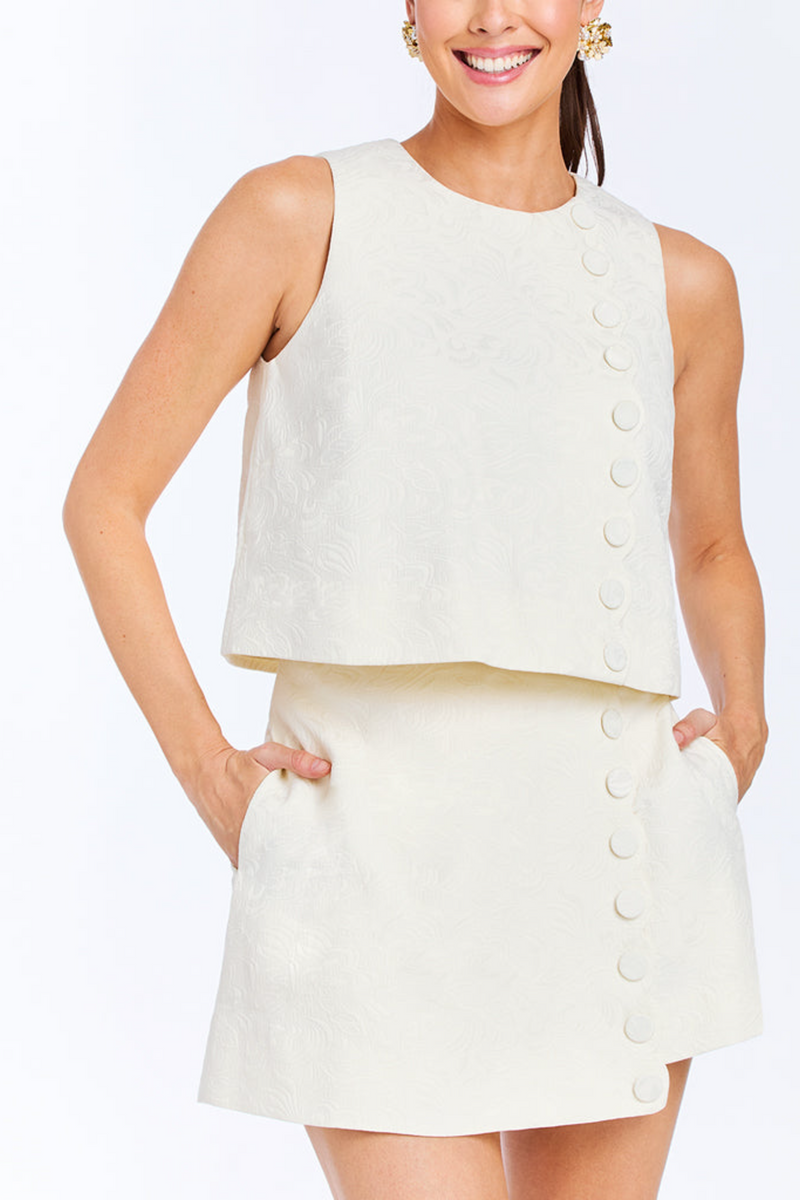 Beige Etta Skort Skort