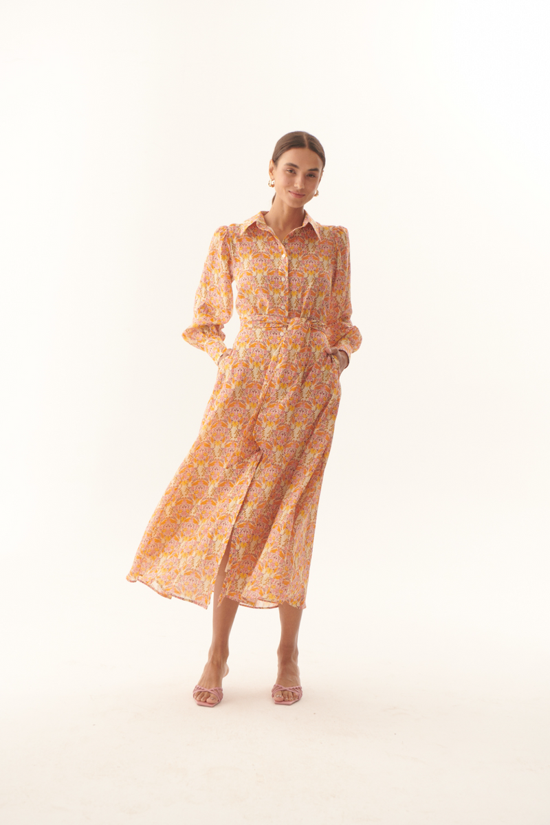 Seashell Allison Dress Midi Dress