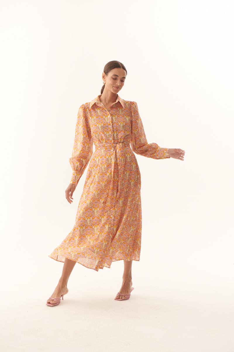 Seashell Allison Dress Midi Dress