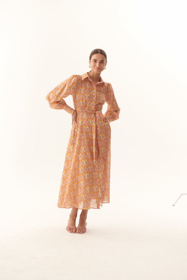 Seashell Allison Dress Midi Dress