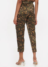 Dark Olive Green Carmen Cargo Pant Pants